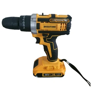 36V Rechargeable Lithium-Ion Hammer Drill and Screwdriver Set