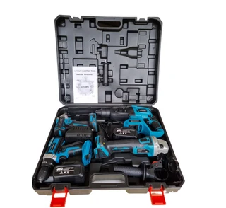 4 in 1 Cordless Power Tool set. Lithium battery operated