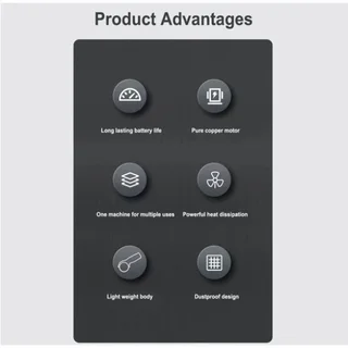 16.8V Portable Brushless Angle Grinder