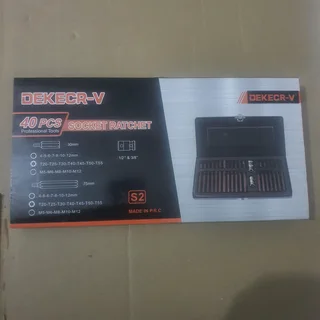 40 Piece Hex and Spline Bit Set