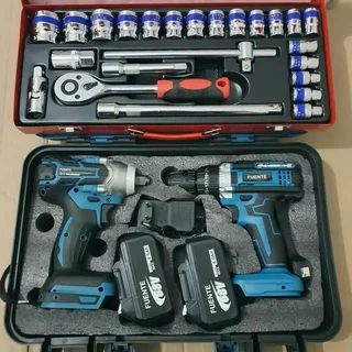 24pcs Socket and Tool Set Combo