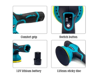 12V Cordless Portable Car Polishing Machine