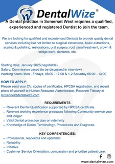 Dentist - Ad posted by Roxanne Tidbury