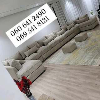 modular couch in velvet