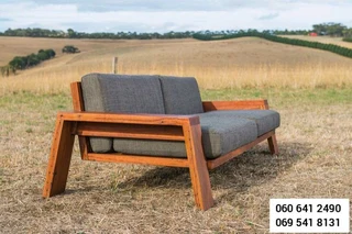 Outdoors and indoors couch