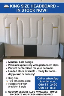 King size headboard