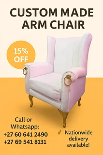 Arm and accent chair