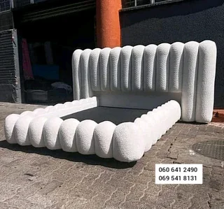 Overlapping and niwa headboards, beds