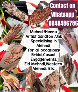 I APPLY HENNA/MEHNDI &#64; DISCOUNT RATE