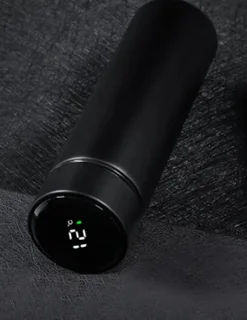 Temperature display mugs