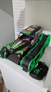 Grave digger remote control toy