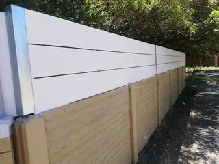 Galvanised steel gates