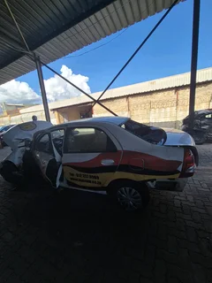 Toyota Etios 2016 model with 2NR engine stripping for spares code 2