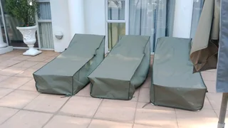 Outdoor patio furniture covers
