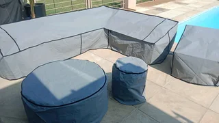 Outdoor patio furniture covers