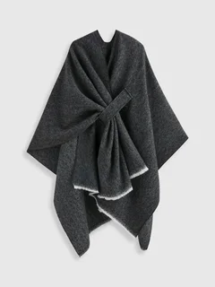 Winter poncho for sale