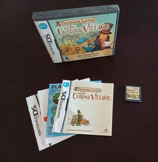 Nintendo DS-Professor Layton and the curios village