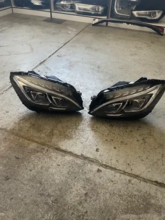 Mercedes Benz W205 double xenon headlights for sale