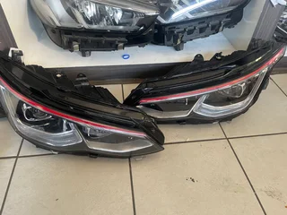VW GOLF MK8 GTI  BOTH SIDE IQ FULL LED HEADLIGHTS COMPLETE GENUINE NEW for sale