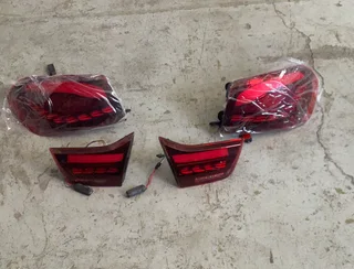 2014-2020 BMW f32 F36 m3 m4 (Gran Coupe/Convertible) L&amp;R Red LED Tail Lights Rear Lamp.