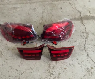 2014-2020 BMW f32 F36 m3 m4 (Gran Coupe/Convertible) L&amp;R Red LED Tail Lights Rear Lamp.