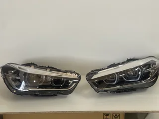 BMW X2 F39 LED both sides headlights .