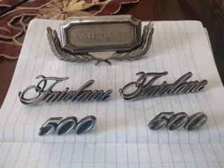 Ford Fairlane Badges