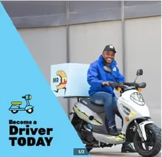 Mr D food driver in Rivonia