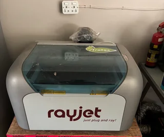 Trotec rayjet 50 laser engraver plus extractor