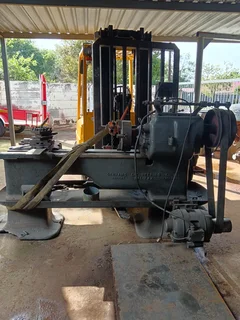 Lathe  220v.   Denham&#39;s. Engineering co industrial steel lathe