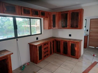 Solid wood kitchen