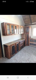 Solid wood kitchen