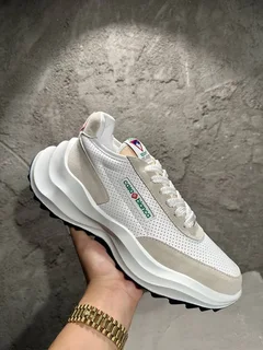 Men’s Casablanca Atlantis Sneaker – Off White Edition