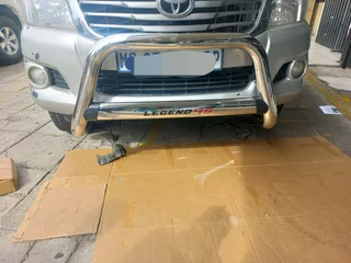 Nudge bar for D4d Toyota Hilux 2005 to 2015 for sale