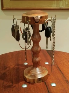 Jewelry stand for chains,bracelets,necklaces ir watches, or keys and wooden ornaments