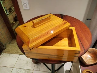 Wooden Keepsake boxs, or for storage of smaller items or a jewelry box