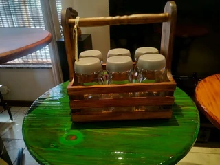 Wooden hand held carrying crates