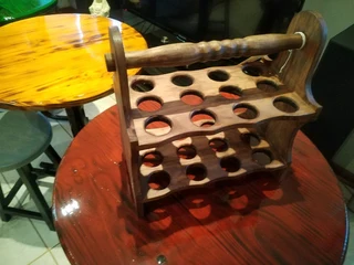 Wooden egg holder, basket / crate for carrying or storing eggs
