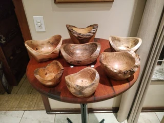 Handmade live edge Decorative Wooden Bowls