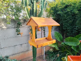 Wild Bird feeders for seed and fruit for the garden or patio