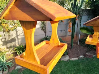 Wild Bird feeders for seed and fruit for the garden or patio