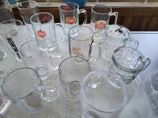 Beer glasses collectable ideal for a bar or bar room some date back to 1976 R400 for all the glasses
