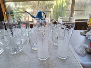 Beer glasses collectable ideal for a bar or bar room some date back to 1976 R400 for all the glasses
