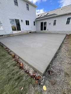 RETAINING WALL AND DRIVEWAY