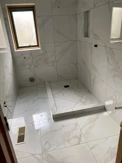 Tiling and plumbing