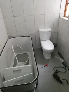 Tiling and plumbing