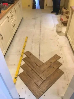 Tiling and plumbing