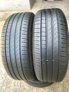2x 235/55/19 Pirelli Cinturato P7 Runflat