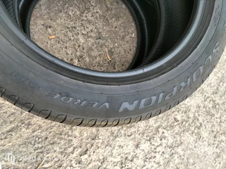 2x 235/55/19 Pirelli Cinturato P7 Runflat