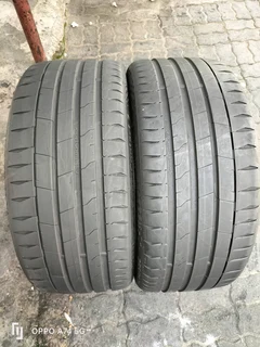 2x 255/35/21 Continental sport Contact 7 like new